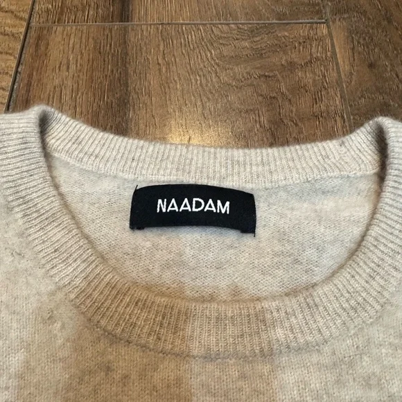 NAADAM Cashmere Tan Sweater - Picture 4 of 6